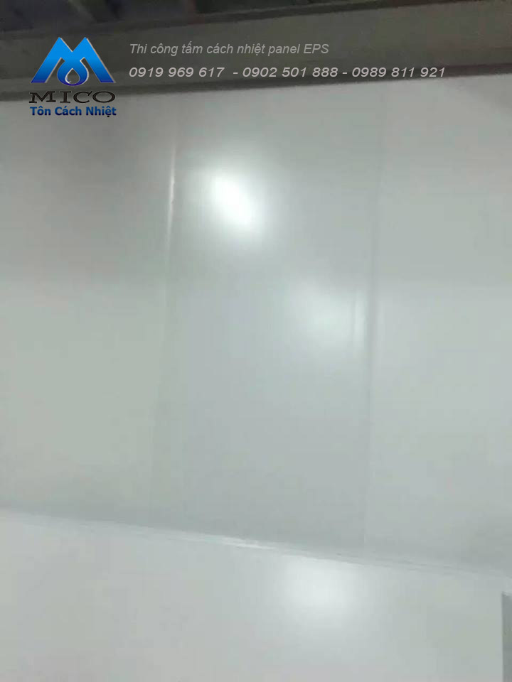 Công ty Mico thi công tấm cách nhiệt panel EPS 10