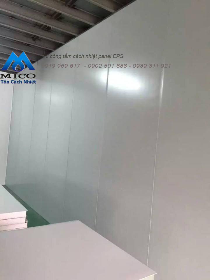 Công ty Mico thi công tấm cách nhiệt panel EPS 11