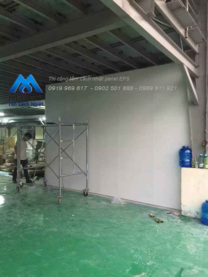 Công ty Mico thi công tấm cách nhiệt panel EPS 4