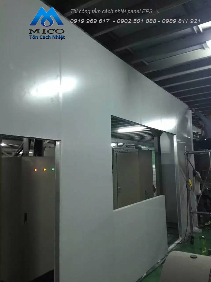 Công ty Mico thi công tấm cách nhiệt panel EPS 6