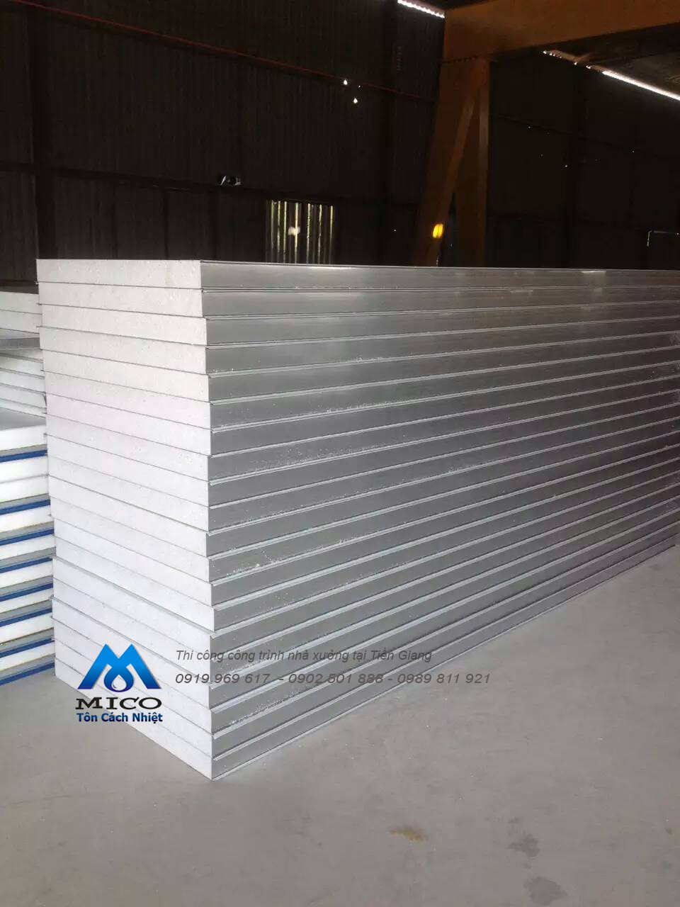 Thi công công trình nhà xưởng tại tiền giang 15