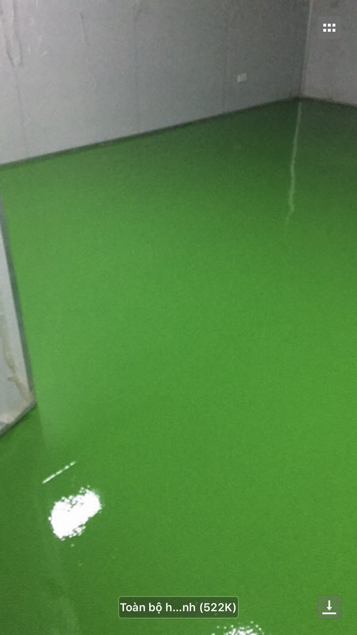 son san epoxy xanh ngoc epoxy green 2 toncachnhietmico com vn